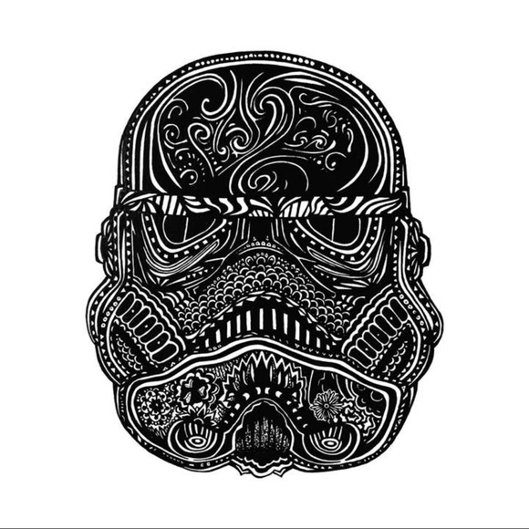 CUSTOM STAR WARS ART STORMTROOPER PRINT - Picture 1 of 1